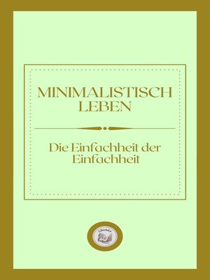 cover image of MINILISTISCH LEBEN